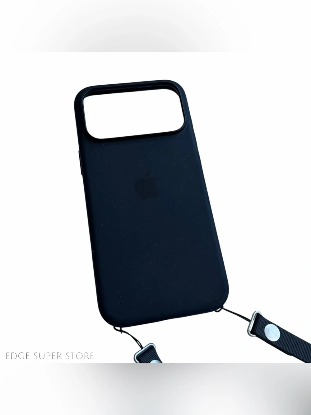 Apple iPhone 17 Pro Max Black Silicone MagSafe Case Crossbody Strap New
